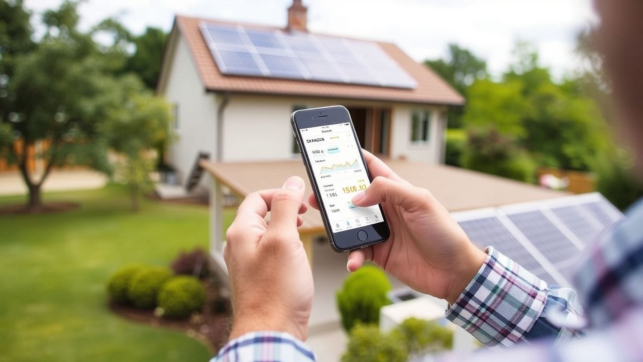 Graphic with tips for maximizing solar investment under NEM: self-consumption, monitoring, maintenance, stay updated
