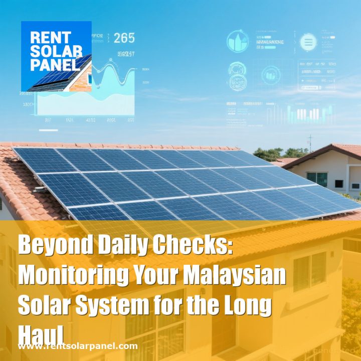 Beyond Daily Checks: Monitoring Your Malaysian Solar System for the Long Haul