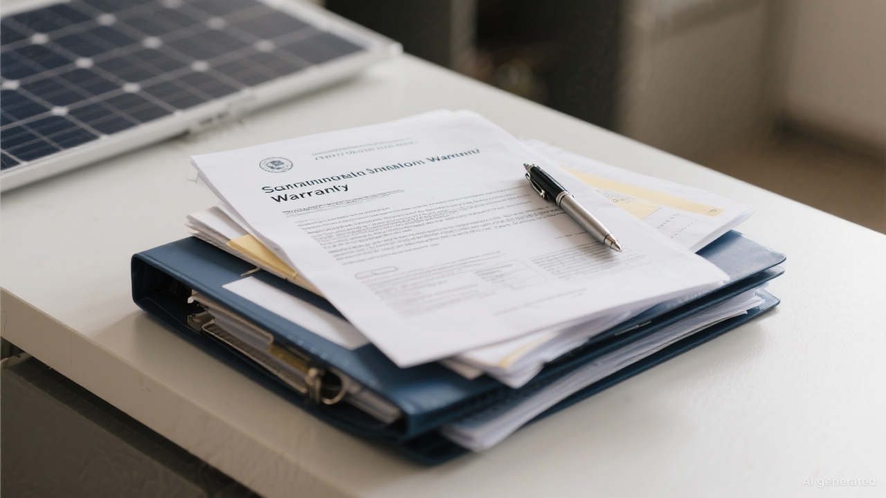 A person organizing documents into a folder labeled 'Solar System'.