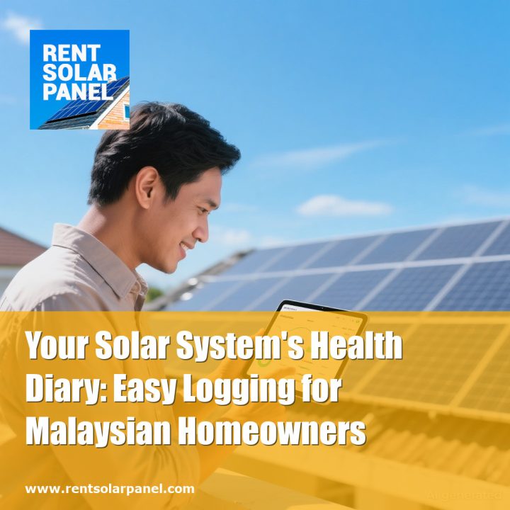 Your Solar System’s Health Diary: Easy Logging for Malaysian Homeowners