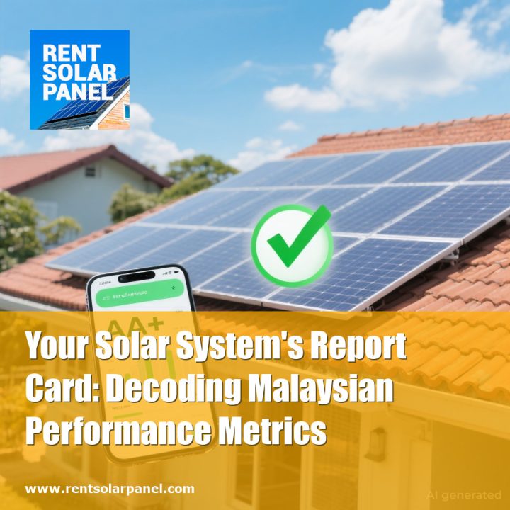 Your Solar System’s Report Card: Decoding Malaysian Performance Metrics